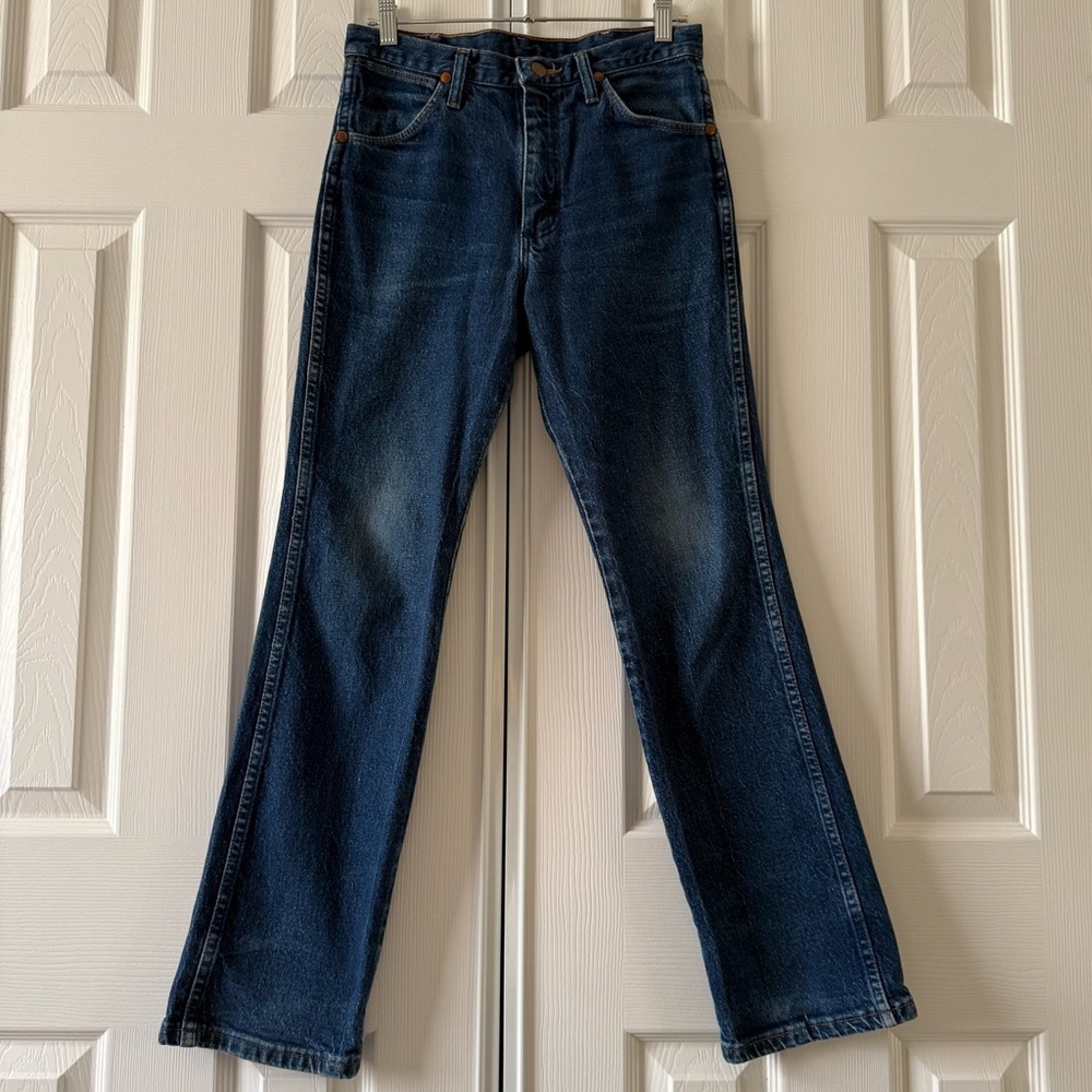 Wrangler Vintage Classic Blue Denim Jeans